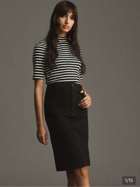 Anthropologie Maeve Colette Pencil Skirt